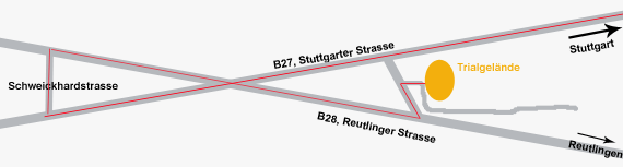 Anfahrt RSG Gelände